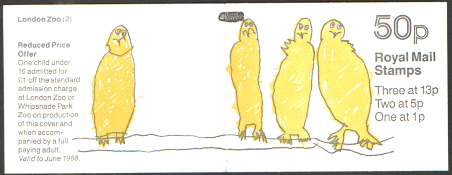 (image for) FB48 / DB14(8) + BMB 4.5mm Bands Cyl B1 B43 B32 (B68 Over 13p) Birds Folded Booklet